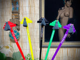 Set of 2 - Fez Dome Swizzle Sticks for Tiki Underground “Scooter Girl” Glasses