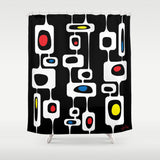 Googie Towers Shower Curtain