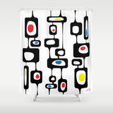 Googie Towers Shower Curtain