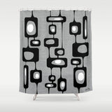 Googie Towers Shower Curtain