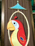 In the Tiki Room - Gravel Art Triptych