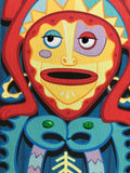 In the Tiki Room - Gravel Art Triptych