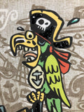 Scurvy Knave by BigToe - Ltd Ed Gravel Art Panel