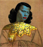 Turquoise Girl - Jade Tile Variant Gravel Art