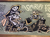 Scurvy Knave by BigToe - Ltd Ed Gravel Art Panel