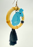 Aves Tropicales earrings - multiple colors