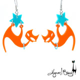 Bad Cat - Earrings