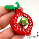 Shiny Brite Ornaments - Brooches