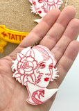 The Tattooed Girl - Sideshow Banner Necklace and Earrings Set