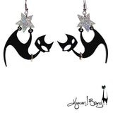 Bad Cat - Earrings
