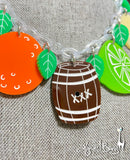 1944 Mai Tai Recipe - Necklace / Earrings
