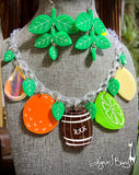 1944 Mai Tai Recipe - Necklace / Earrings