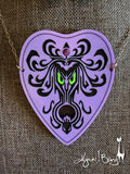 Haunted Mansion Planchette Necklace and Victorian Hand Earrings