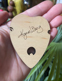 Haunted Mansion Planchette Necklace and Victorian Hand Earrings