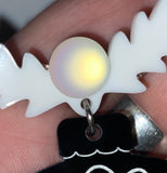 Shiny Brite Ornaments - Gothy Earring and Brooch Set