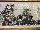 Scurvy Knave by BigToe - Ltd Ed Gravel Art Panel