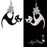 Bad Cat - Earrings