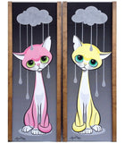 PoutyPuss - Gravel Art Panels