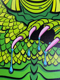 GillMan Triple Feature Giclée Canvas Art Print - Pink
