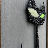 Spooksville Cat Noir – Black Cat Gravel Art