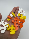 Coral Reef and Tres Fishés - necklace and earring set 1