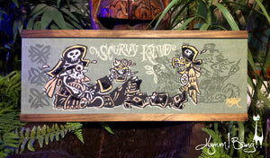 Scurvy Knave by BigToe - Ltd Ed Gravel Art Panel
