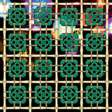 Chinese Tile Shower Curtain