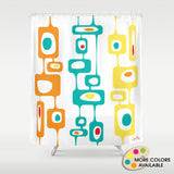 Googie Towers Shower Curtain