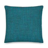 Turquoise Girl Premium Pillow Cover