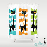 Roxy Cat Shower Curtain