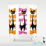 Roxy Cat Shower Curtain