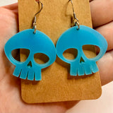 Little Skulls Glow-in-the-Dark Earrings - more colors