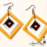 Polynesian Village Earrings - more colors