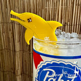Banana Dolphin Swizzle Sticks