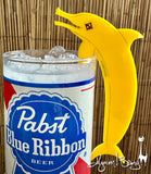 Banana Dolphin Swizzle Sticks