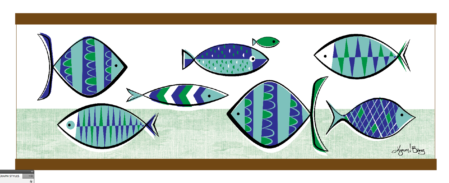 ケンページ　aquarium アクリル画 TVアニメ「Dr.STONE」 - 描き下ろし 七海龍水 飼育係ver. 特大