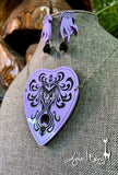 Haunted Mansion Planchette Necklace and Victorian Hand Earrings