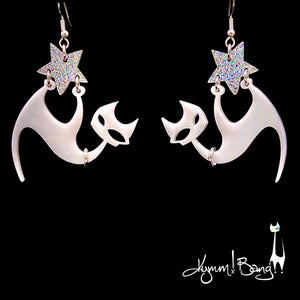 Bad Cat - Earrings