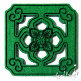 Jade Tile Coaster / Chinese Tile Coasters