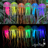 Light-up Jellyfish Swizzle Sticks