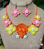 Maui Polynesian Village - Necklace and Earring set