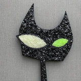 Spooksville Cat Noir – Black Cat Gravel Art