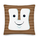 Tiki Bob Premium Stuffed Pillow